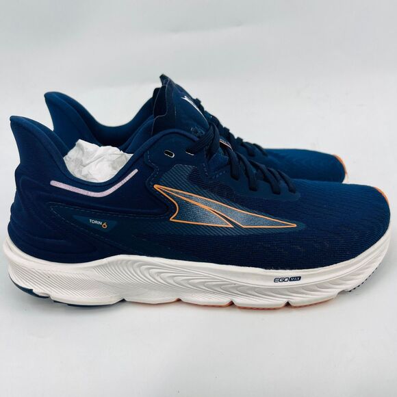 ALTRA Shoes - ALTRA WOMENS TORIN 6 NAVY/CORAL COMFORTABLE FIRM ATHLETIC RUNNING SHOES SIZE 7